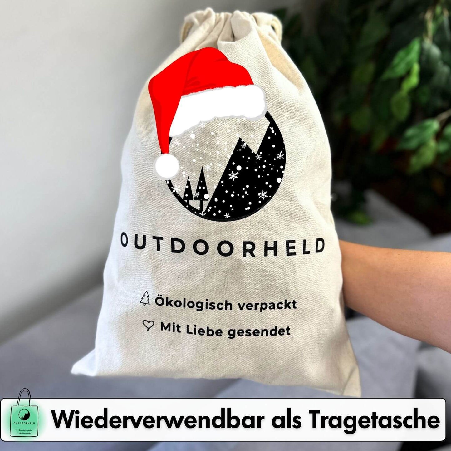 OutdoorHeld® Tasche aus Baumwolle (Limitierte Winter-Edition)