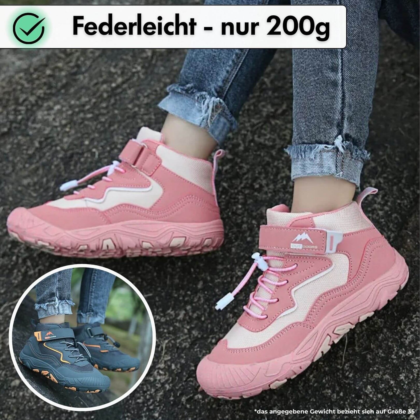 Winter Max Kids - wasserfeste Kinder-Barfußschuhe