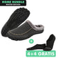 HOME-BUNDLE: Home Pro Barfuß-Hausschuhe + 4+4 Paar GRATIS Barfußsocken