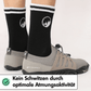 Mittelhohe Retro-Barfußsocken - Schwarz