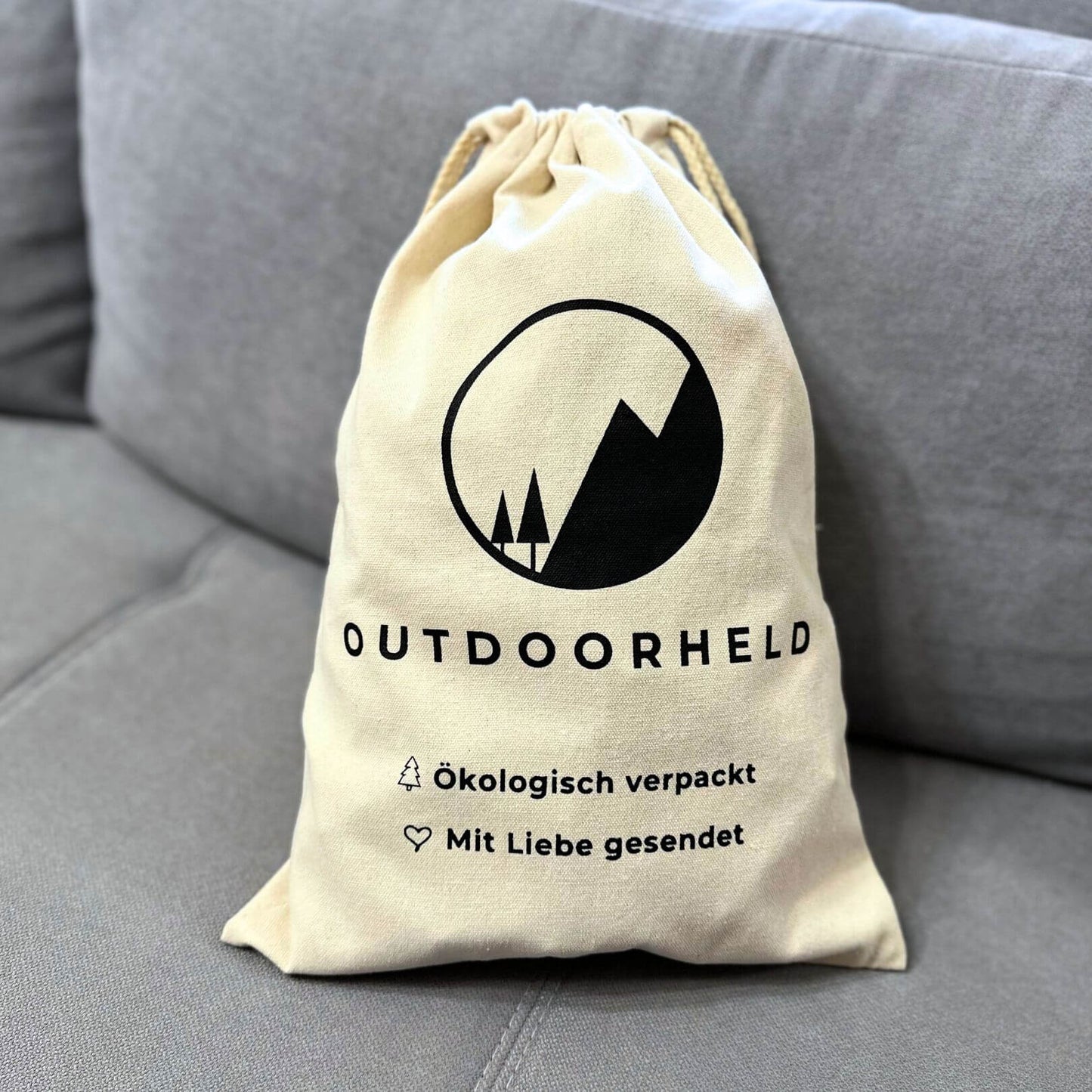OutdoorHeld®-Tasche aus Baumwolle - die ideale Geschenkverpackung
