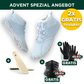 OUTDOOR-BUNDLE: Winter-Barfußschuhe + Fleece Einlegesohlen + GRATIS Thermo Handschuhe + GRATIS Thermo Halstuch