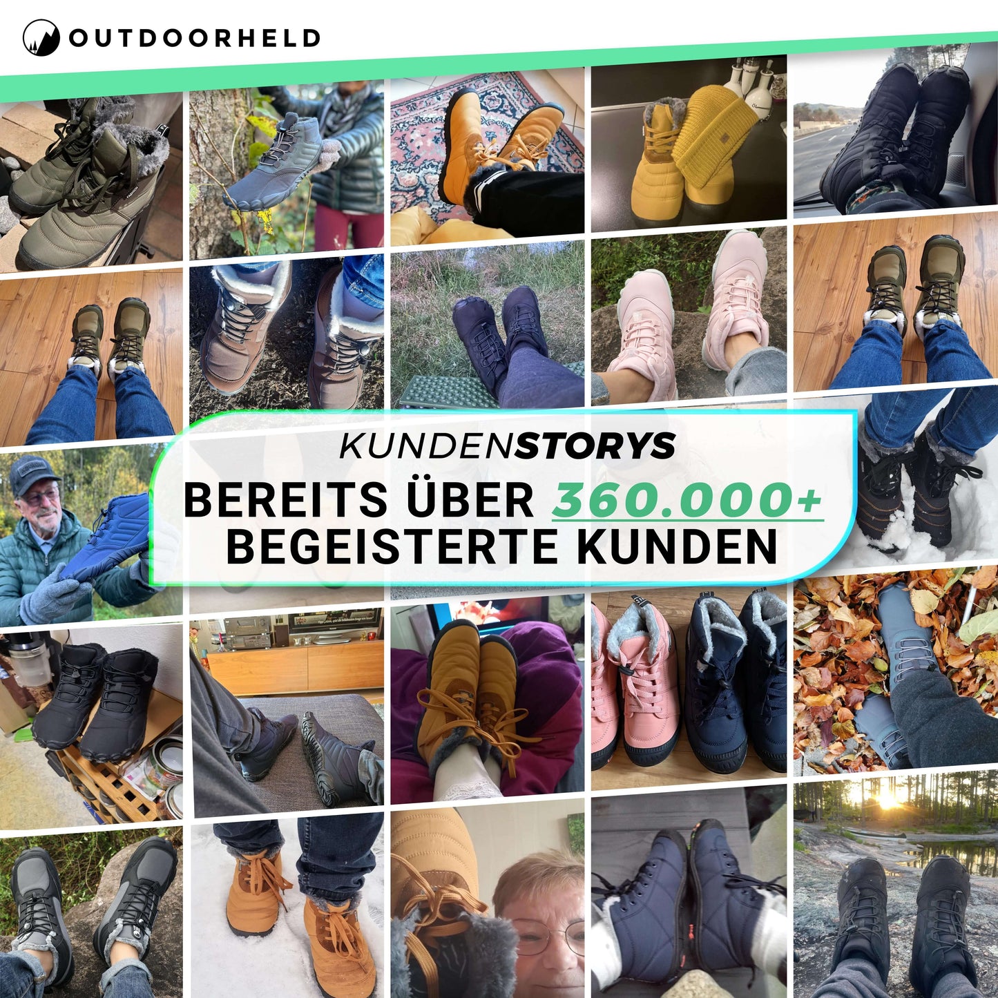 Barfuß-Starter-Bundle - Winter Edition: Winter Prime + 4x GRATIS Barfußsocken + GRATIS OrthoFlex Winter Einlegesohlen