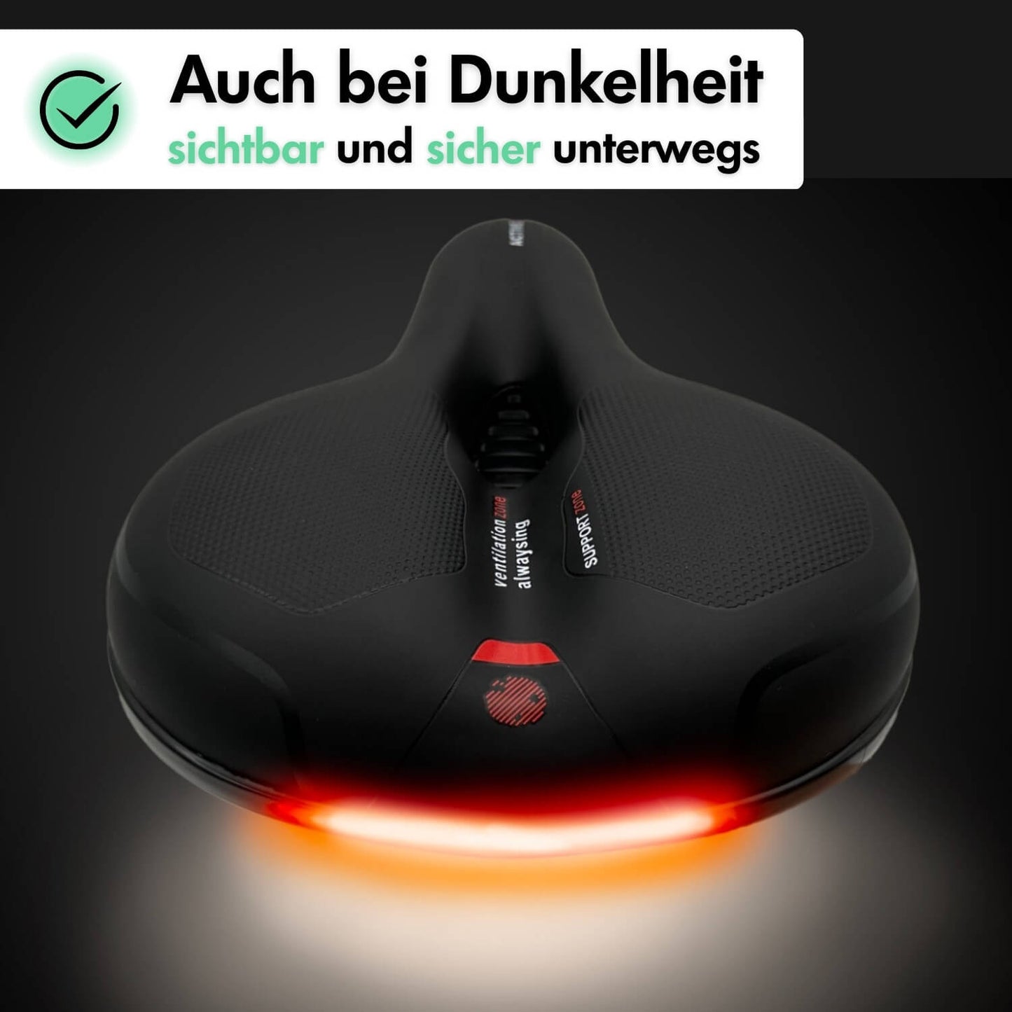 CloudComfort Pro - Wolkenweicher Radsattel